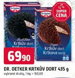 Trefa Dr. Oetker Krtkův dort nabídka