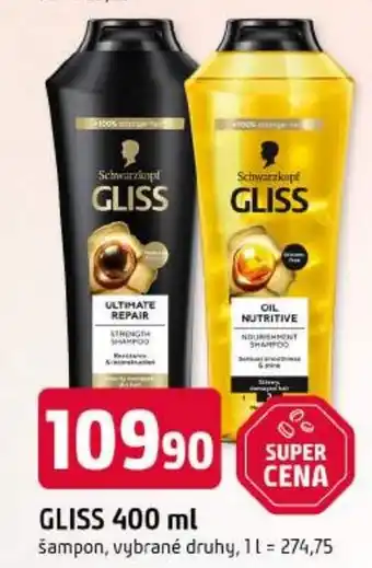 Trefa Gliss šampon nabídka