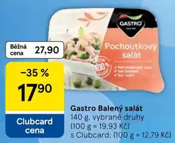 Tesco Gastro Pochoutkový salát nabídka