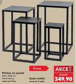 Kaufland Sada stolků nabídka