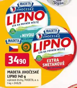 Trefa Madeta jihočeské lipno nabídka