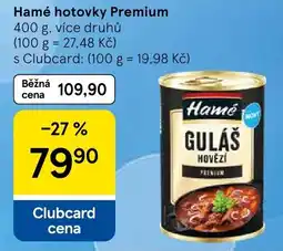 Tesco Hamé guláš hovězí premium nabídka
