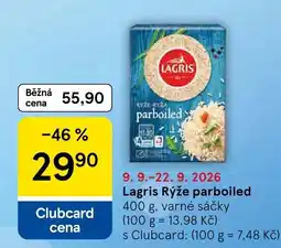 Tesco Lagris rýže parboiled nabídka
