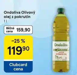 Tesco Ondoliva olivový olej z pokrutin nabídka
