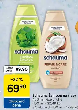Tesco Schauma Šampon na vlasy nabídka
