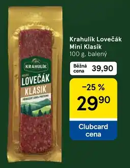 Tesco Krahulík mini lovečák klasik nabídka