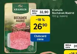 Tesco Krahlulík bochánek madrid nabídka