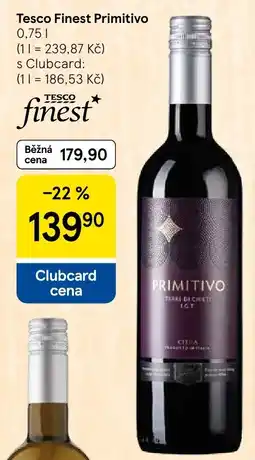 Tesco Tesco Finest Primitivo nabídka