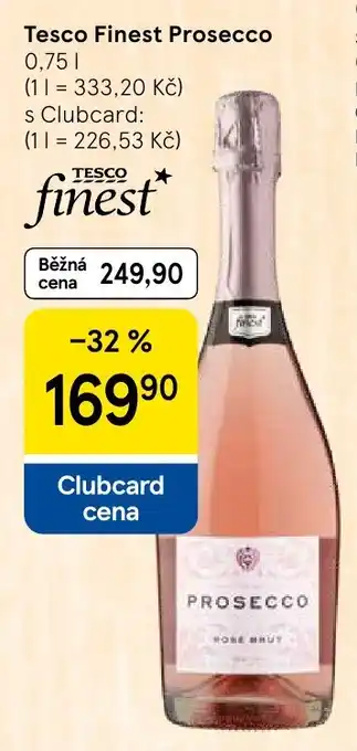 Tesco Tesco Finest Prosecco nabídka