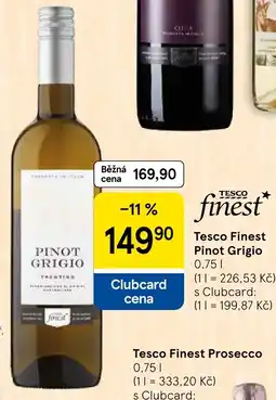 Tesco Tesco Finest Pinot Grigio nabídka