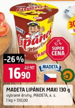 Trefa Madeta lipánek maxi nabídka