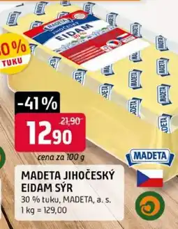 Trefa Madeta jihočeský eidam sýr nabídka