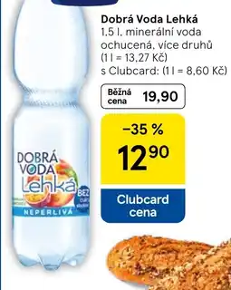 Tesco Dobrá Voda Lehká nabídka