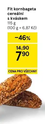 Tesco Fit kornbageta cereální s kváskem nabídka