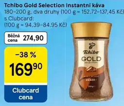 Tesco Tchibo Gold Selection instantní káva nabídka