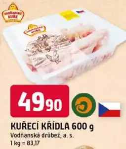 Trefa Vodňanská kuřecí křídla nabídka
