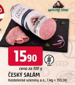 Trefa Kostelecké uzeniny český salám nabídka