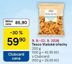 Tesco Tesco Vlašské ořechy nabídka