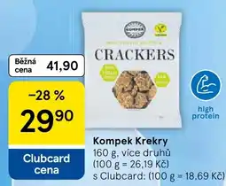 Tesco Kompek Krekry nabídka