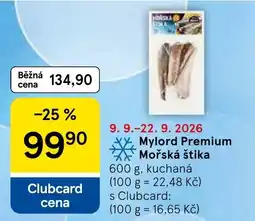 Tesco Mylord Premium Mořská štika nabídka