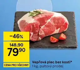 Tesco Vepřová plec bez kosti nabídka
