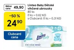 Tesco Linteo Baby Dětské vlhčené ubrousky nabídka