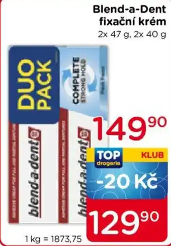Blend-a-dent fixační krém