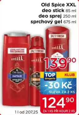 TOP drogerie Old Spice XXL nabídka