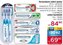 TOP drogerie Sensodyne zubní pasta nabídka