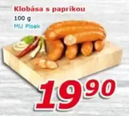 ESO MARKET MU Písek klobása s paprikou nabídka