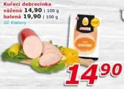 ESO MARKET Kuřecí debrecínka nabídka