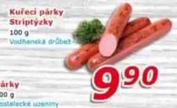ESO MARKET Kuřecí párky Striptýzky nabídka