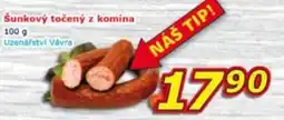 ESO MARKET Uzenářství Vávra šunkový točený z komína nabídka