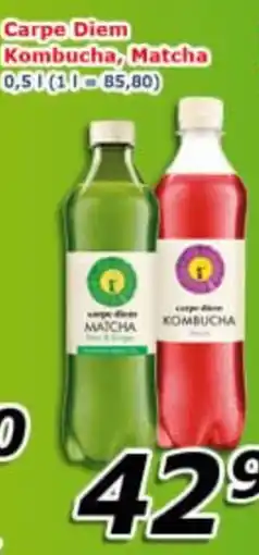 ESO MARKET Carpe Diem Kombucha, Matcha nabídka