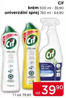 TOP drogerie Cif univerzální sprej nabídka