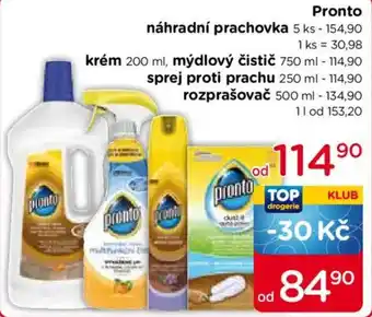 Pronto náhradní prachovka