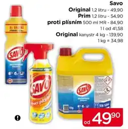 TOP drogerie Savo proti plísním nabídka