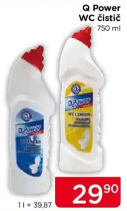 TOP drogerie Q Power WC čistič nabídka
