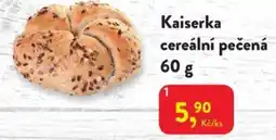 MP Krásno Kaiserka cereální pečená nabídka
