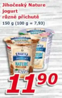 ESO MARKET Jihočeský Nature jogurt různé příchutě nabídka