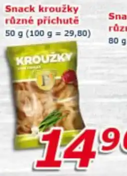 ESO MARKET Kroužky různé příchutě nabídka