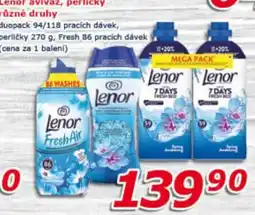 ESO MARKET Lenor avivaž, perličky různé druhy nabídka