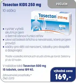 PharmaPoint Tasectan Kids 250 mg nabídka