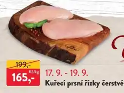 MP Krásno Kuřecí prsní řízky čerstvé nabídka