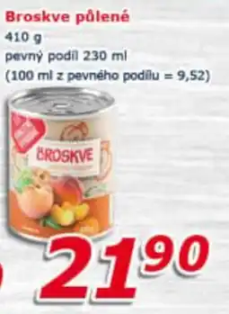 ESO MARKET Broskve půlené nabídka
