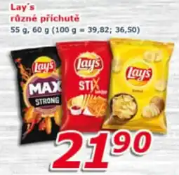 ESO MARKET Lay's různé příchutě nabídka