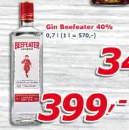 ESO MARKET Beefeater gin nabídka