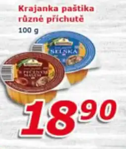 ESO MARKET Krajanka paštika různé příchutě nabídka