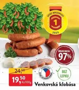 MP Krásno Venkovská klobása nabídka