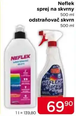 TOP drogerie Neflek sprej na skvrny odstraňovač skvrn nabídka